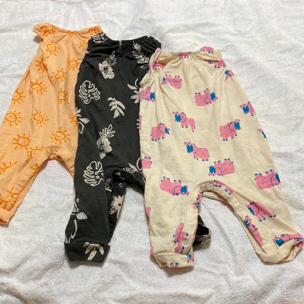 Sleeveless Set Of 3 Cat & Jack: 0-3M